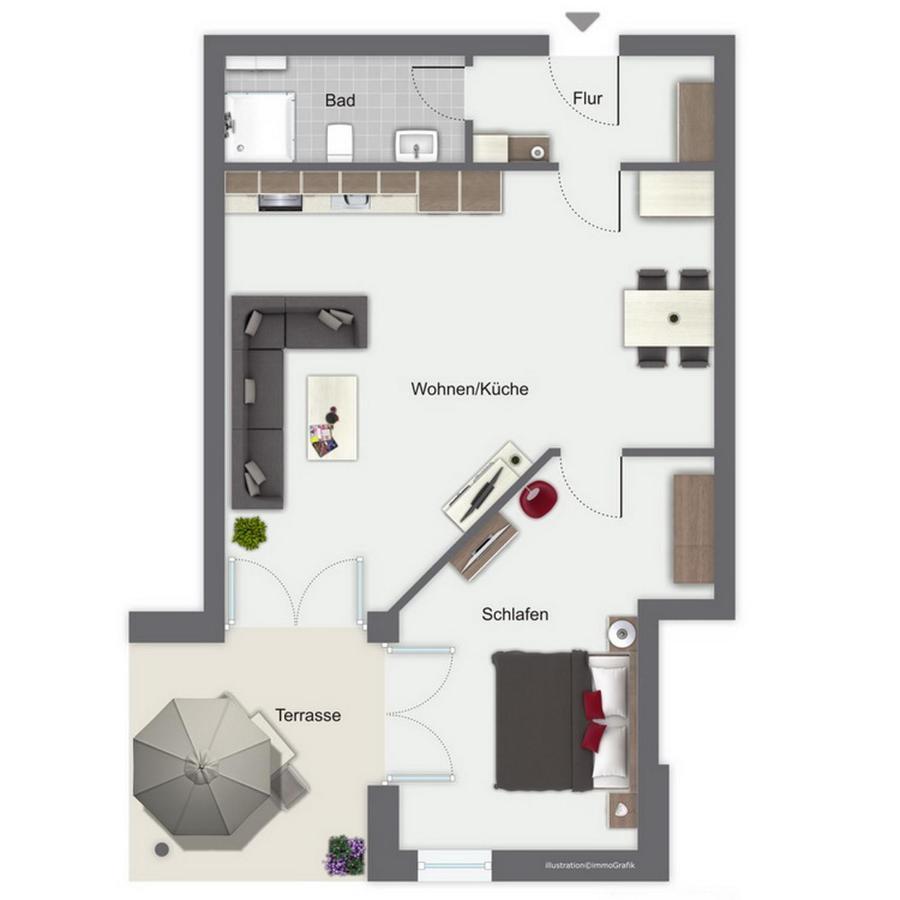 Duenenblick Wohnung 05 Больтенгаген Екстер'єр фото